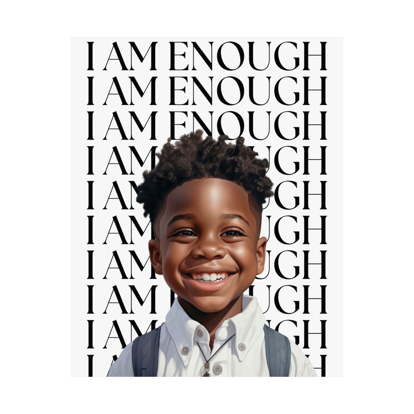 I AM ENOUGH AFFIRMATION - BOY