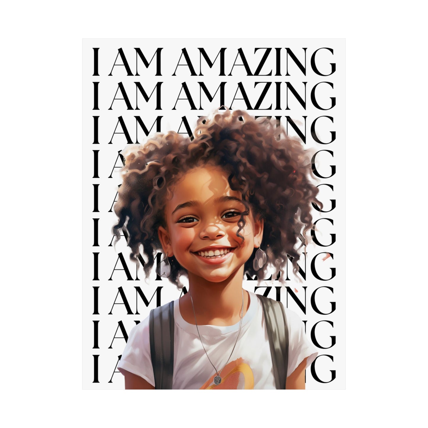 I AM AMAZING AFFIRMATION - GIRL