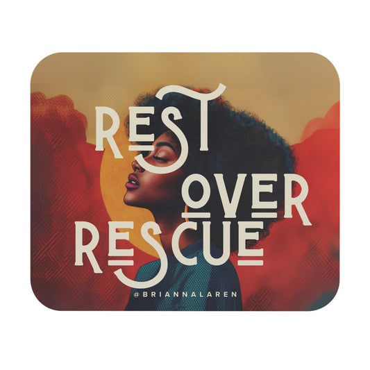 Rest Over Rescue Mouse Pad