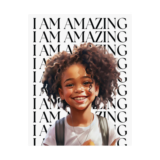 I AM AMAZING AFFIRMATION - GIRL