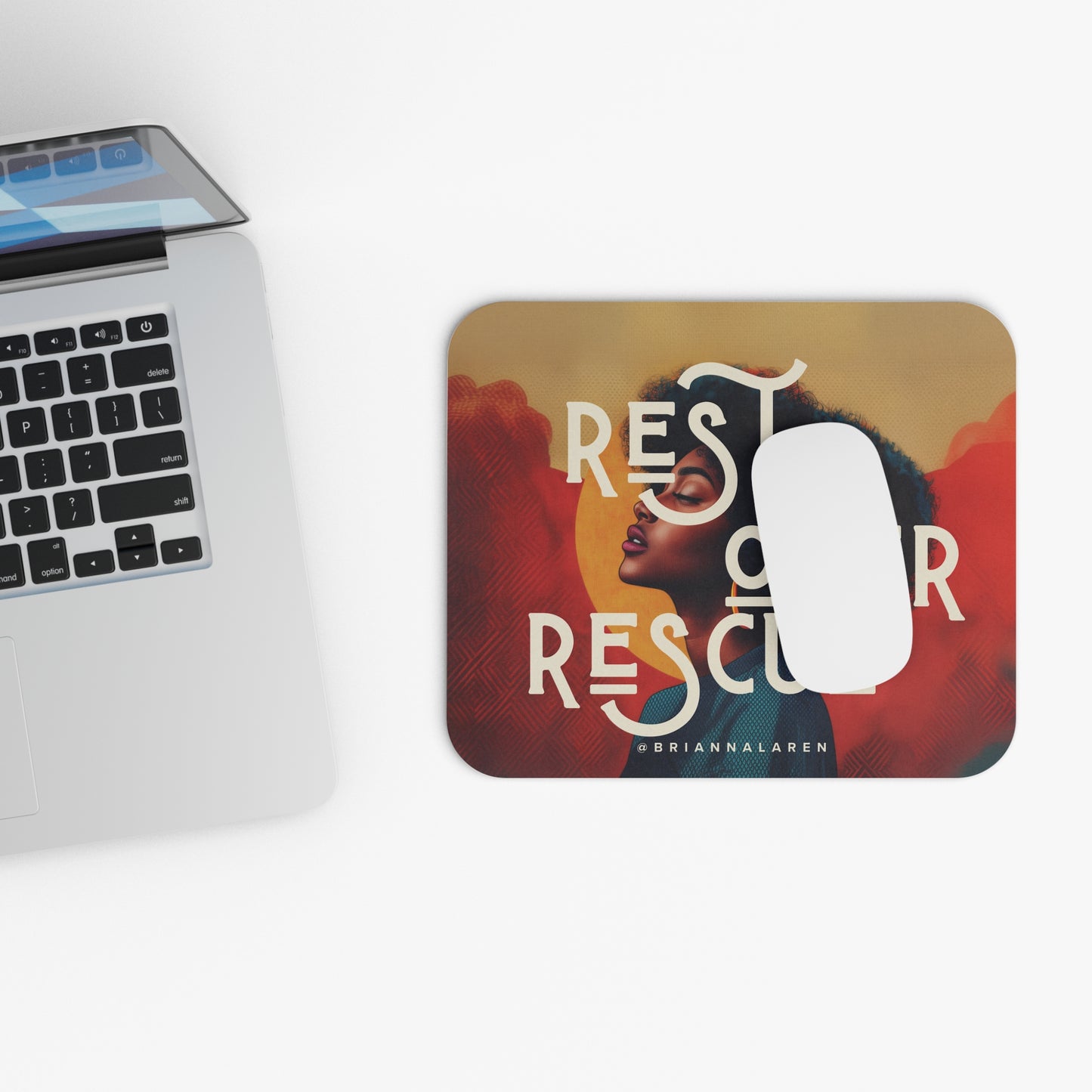 Rest Over Rescue Mouse Pad