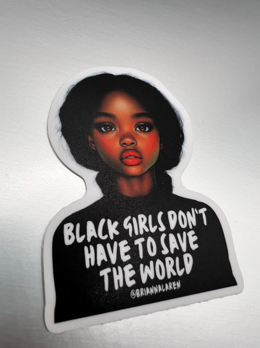 Black Girls Sticker