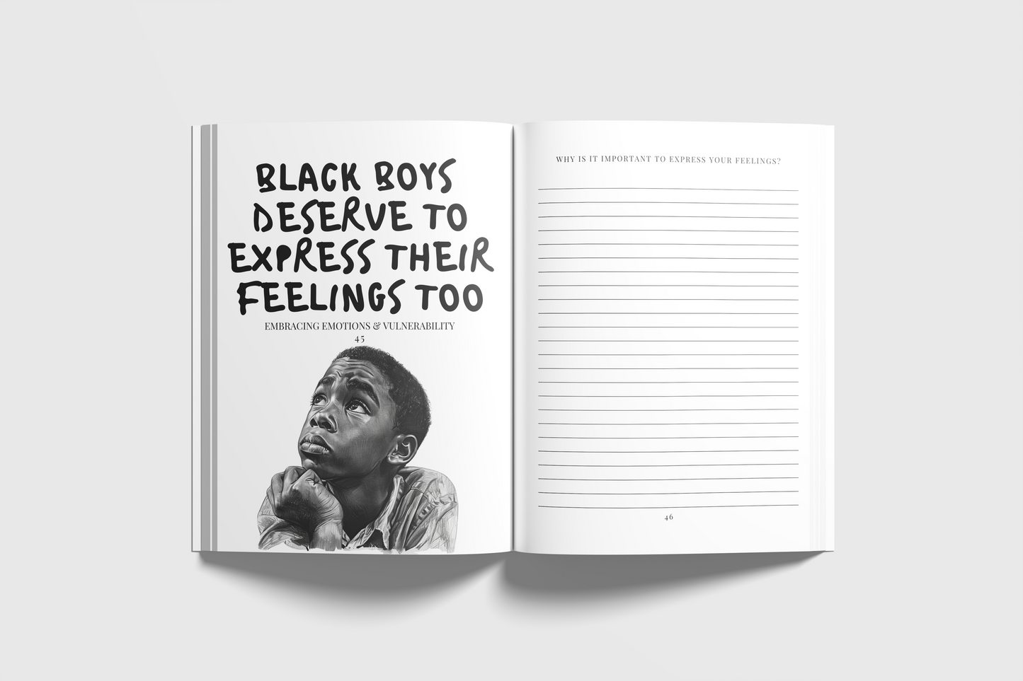 Black Boys Deserve To Thrive Too Workbook